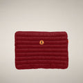 Unisex PC Case Vesta in Dark Red