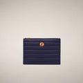 Unisex Quilted Pouch Big Shaula in Navy Blue