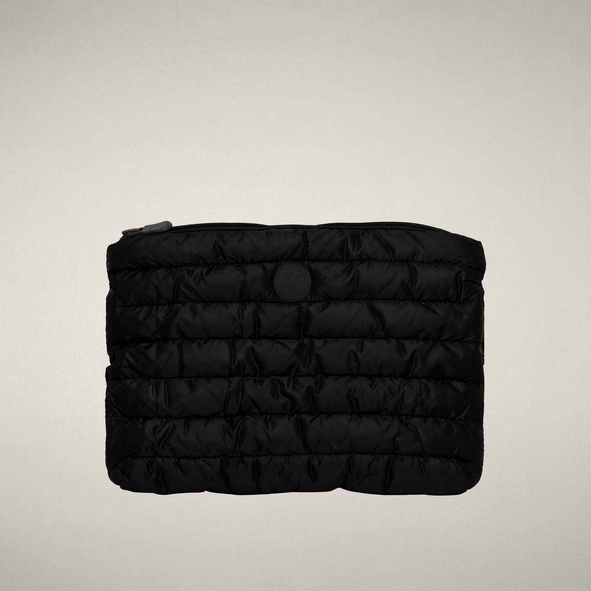 Unisex Quilted Pouch Thalassa in Black