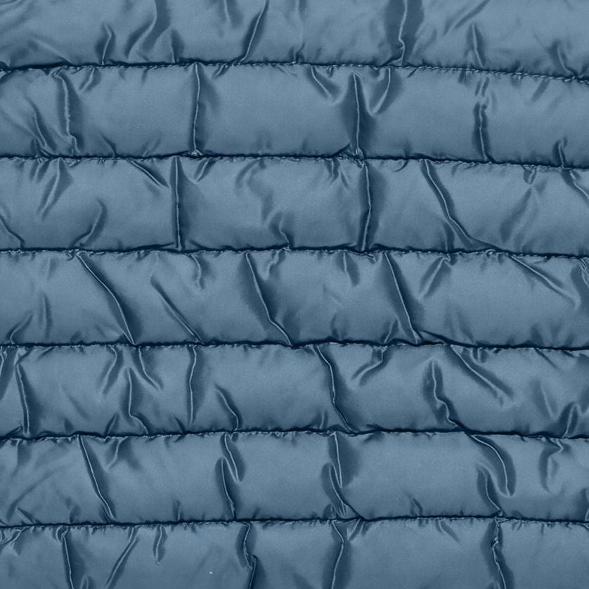 Unisex Quilted Pouch Thalassa in Dolphin Blue