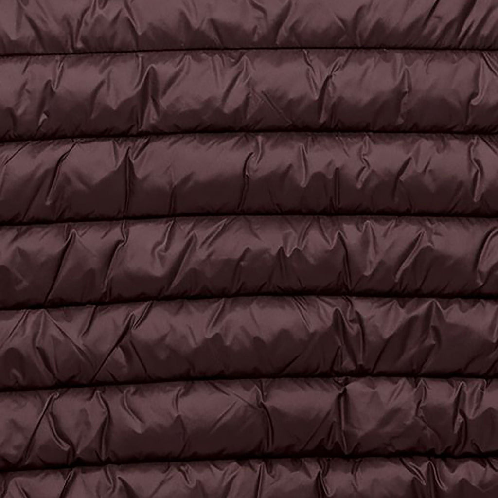 Unisex Padded Shopper Bag Angus in Burgundy Black