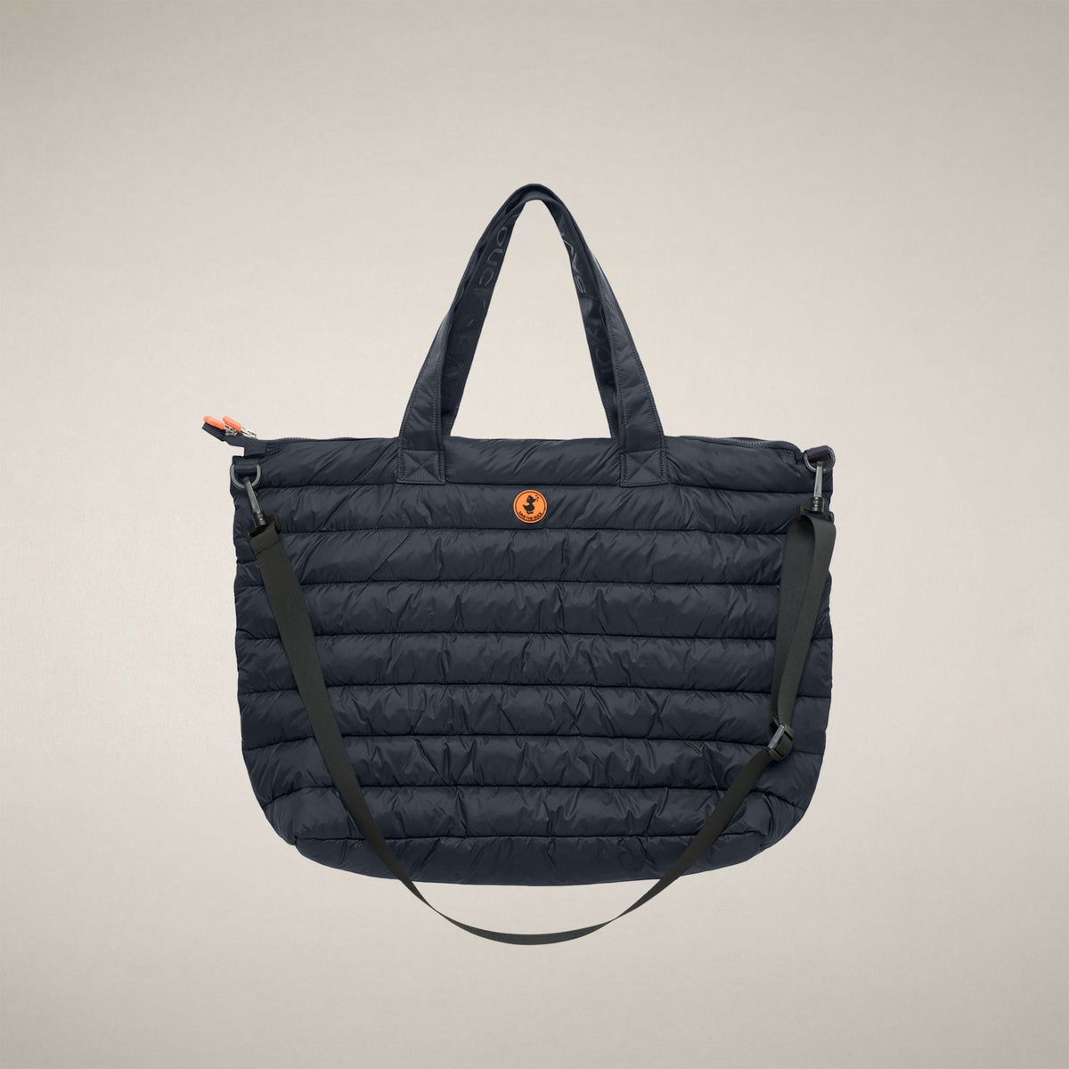 Unisex Padded Shopper Bag Angus in Blue Black