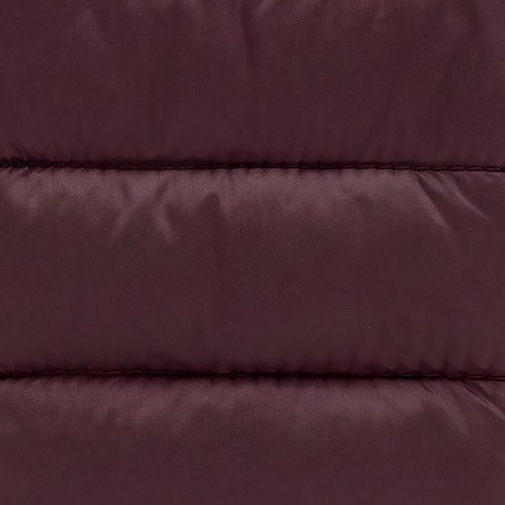 Unisex Puffer Wallet Bo in Burgundy Black