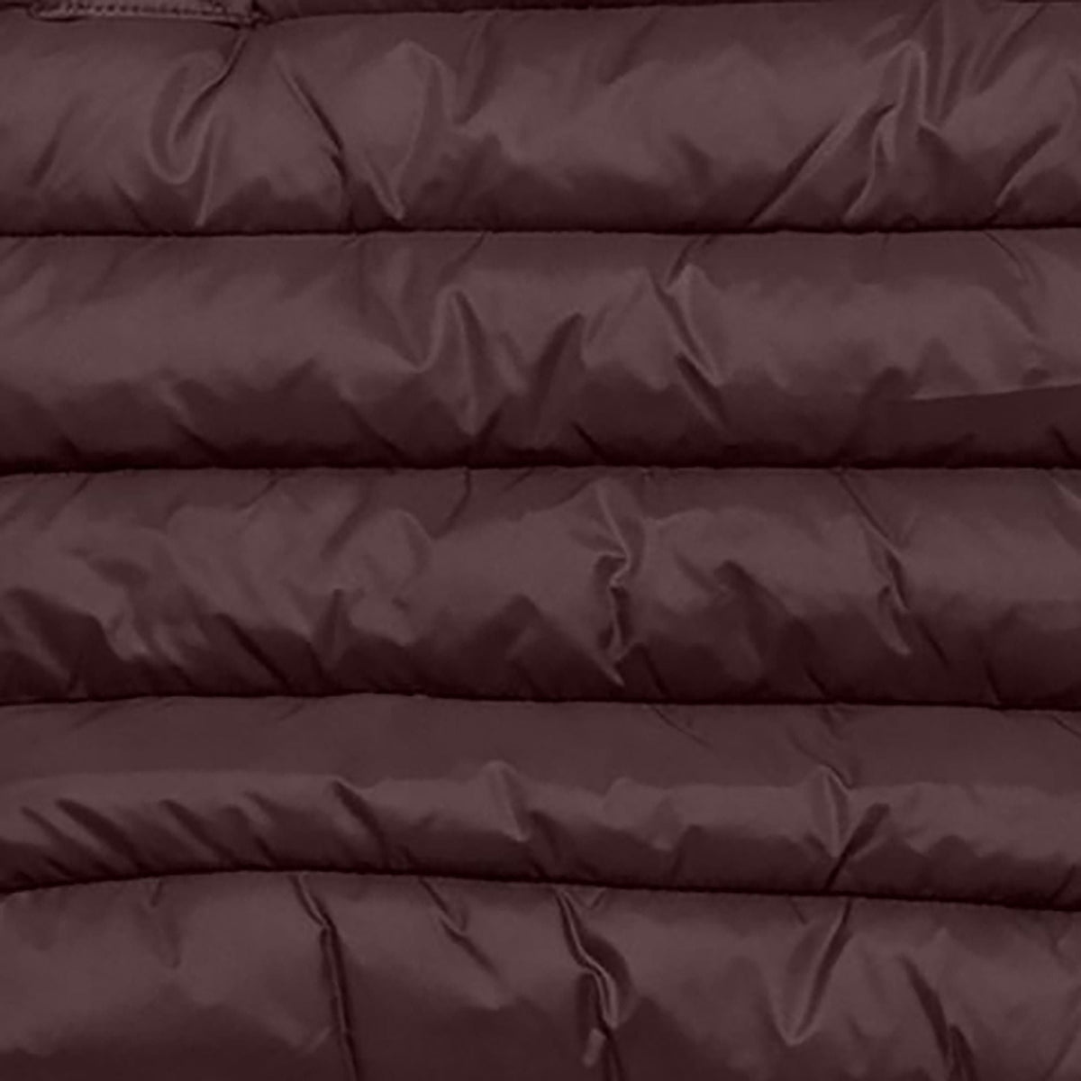 Unisex Padded Shopper Bag Caron in Burgundy Black