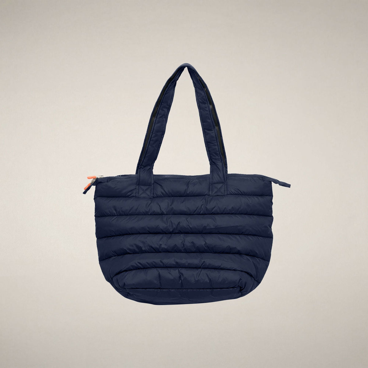 Unisex Padded Shopper Bag Caron in Blue Black