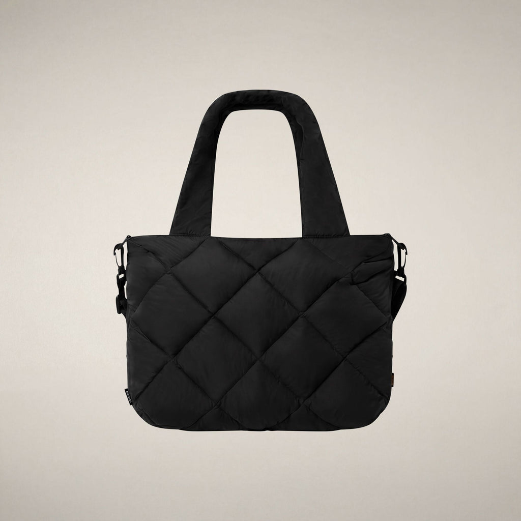 Unisex Quilted Bag Sely in Black