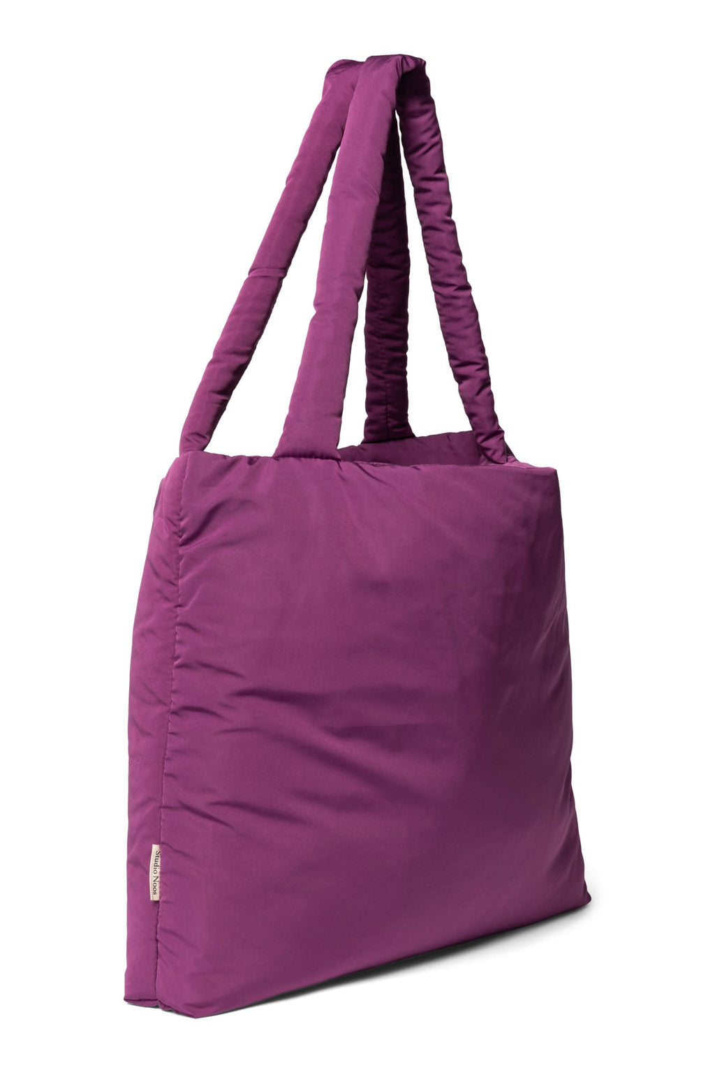 Gesteppte Wickeltasche | Lila
