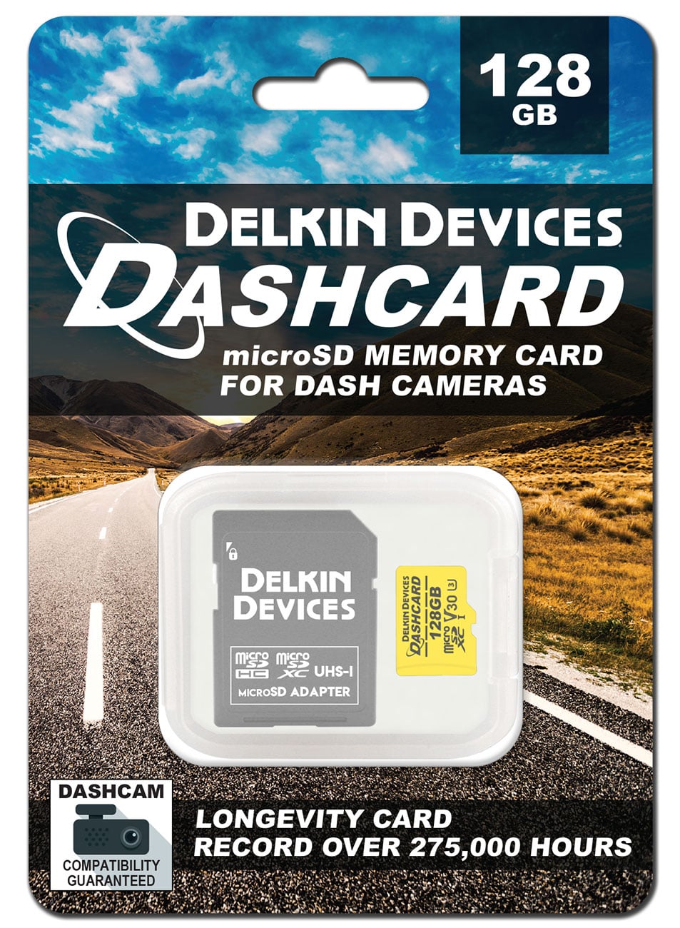 Delkin Devices DASHCARD 128GB microSD Memory Card For Dash Cameras - DMSDDSH128 - image 2