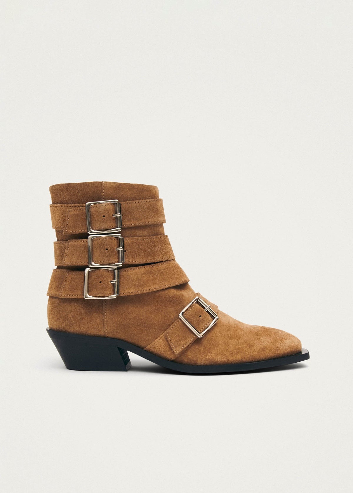 Eras Wildleder-Stiefeletten in Braun