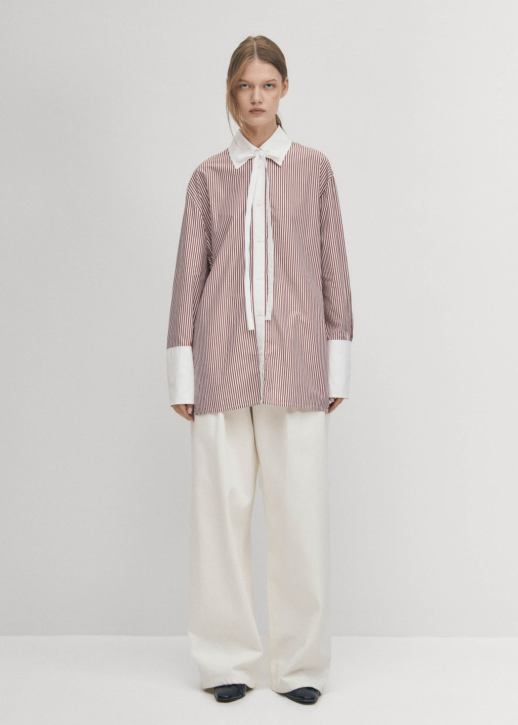 Sempe-shirt met rode strepen