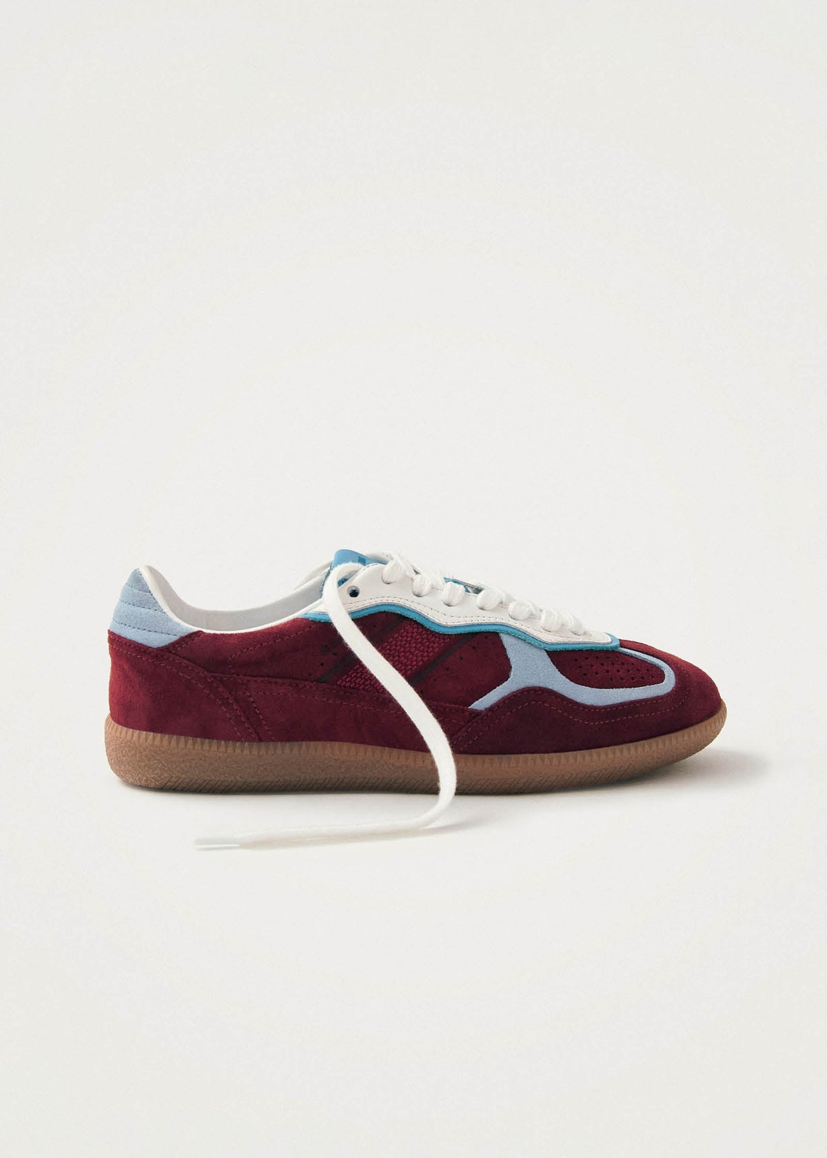 Tb.490 Rife Sneaker aus burgunderfarbenem Leder