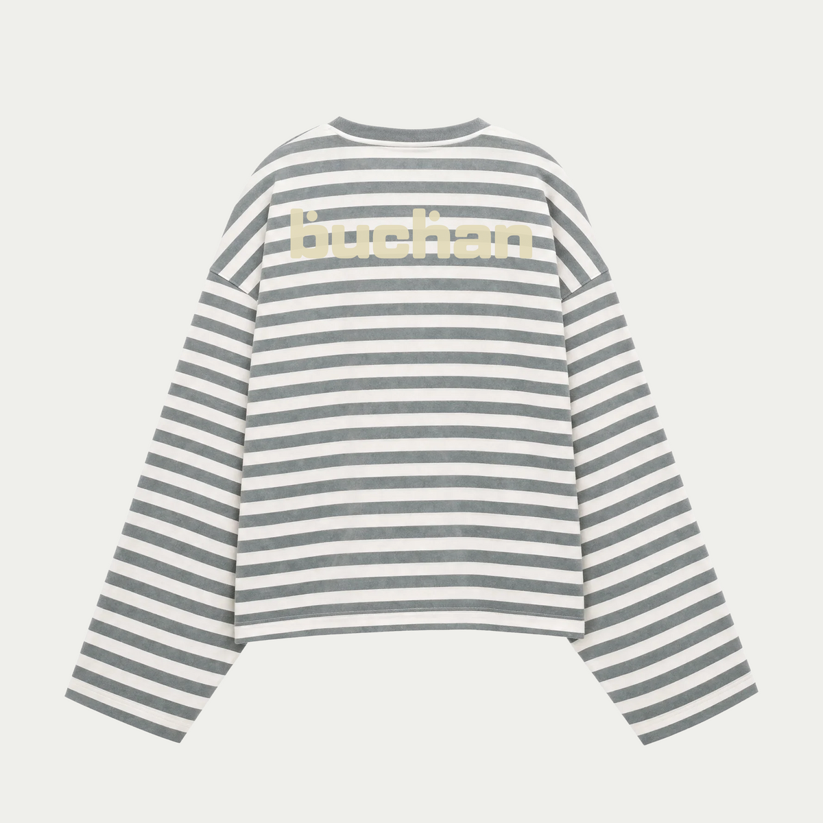 Striped Long Sleeve Shirt - Turquoise