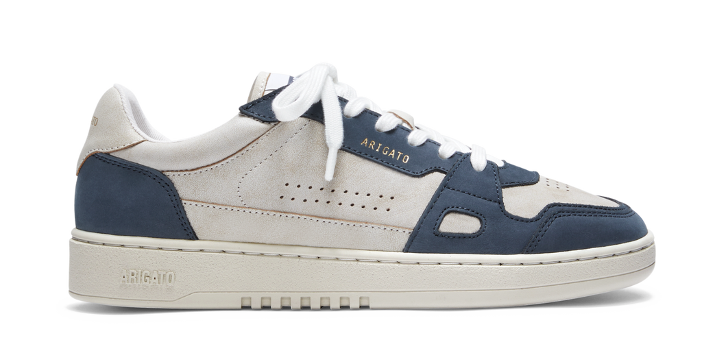 Dice Lo Sneaker - Beige/Blue - image 1
