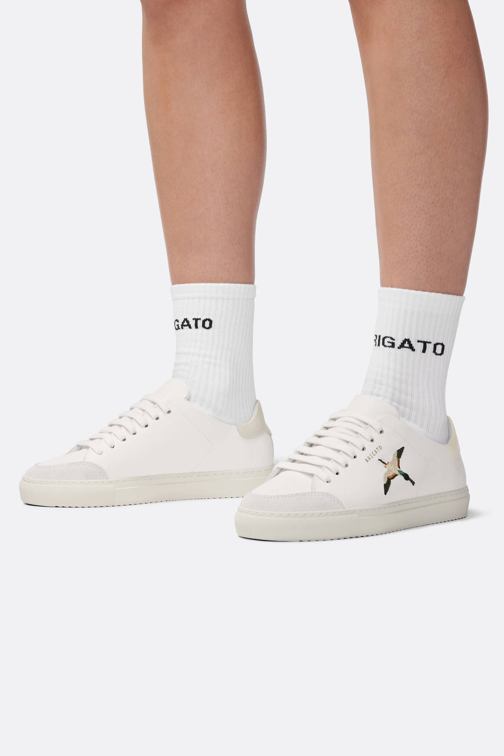 Clean 90 B Bird Sneaker - White/Beige - image 6
