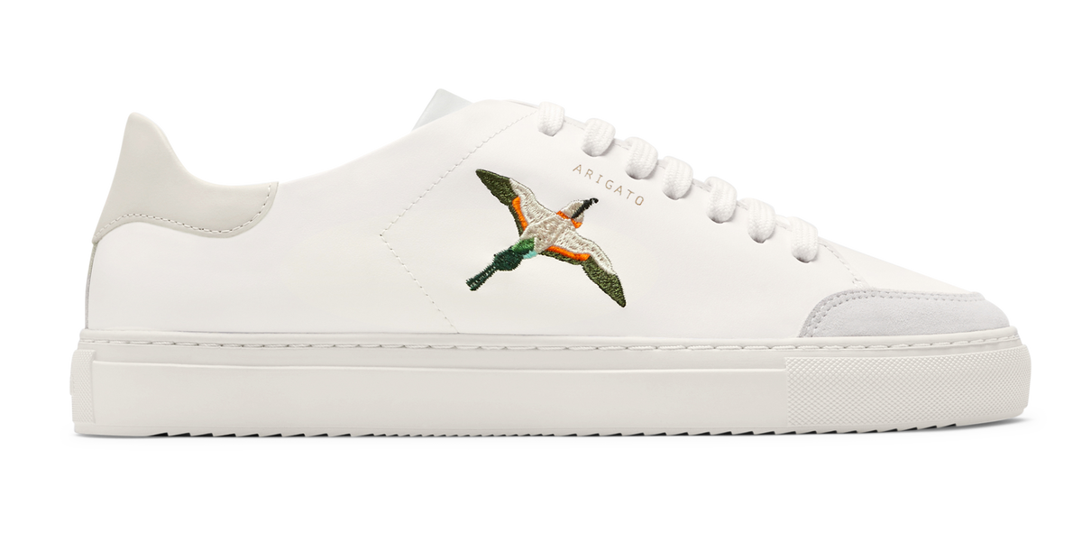 Clean 90 B Bird Sneaker - White/Beige - image 1