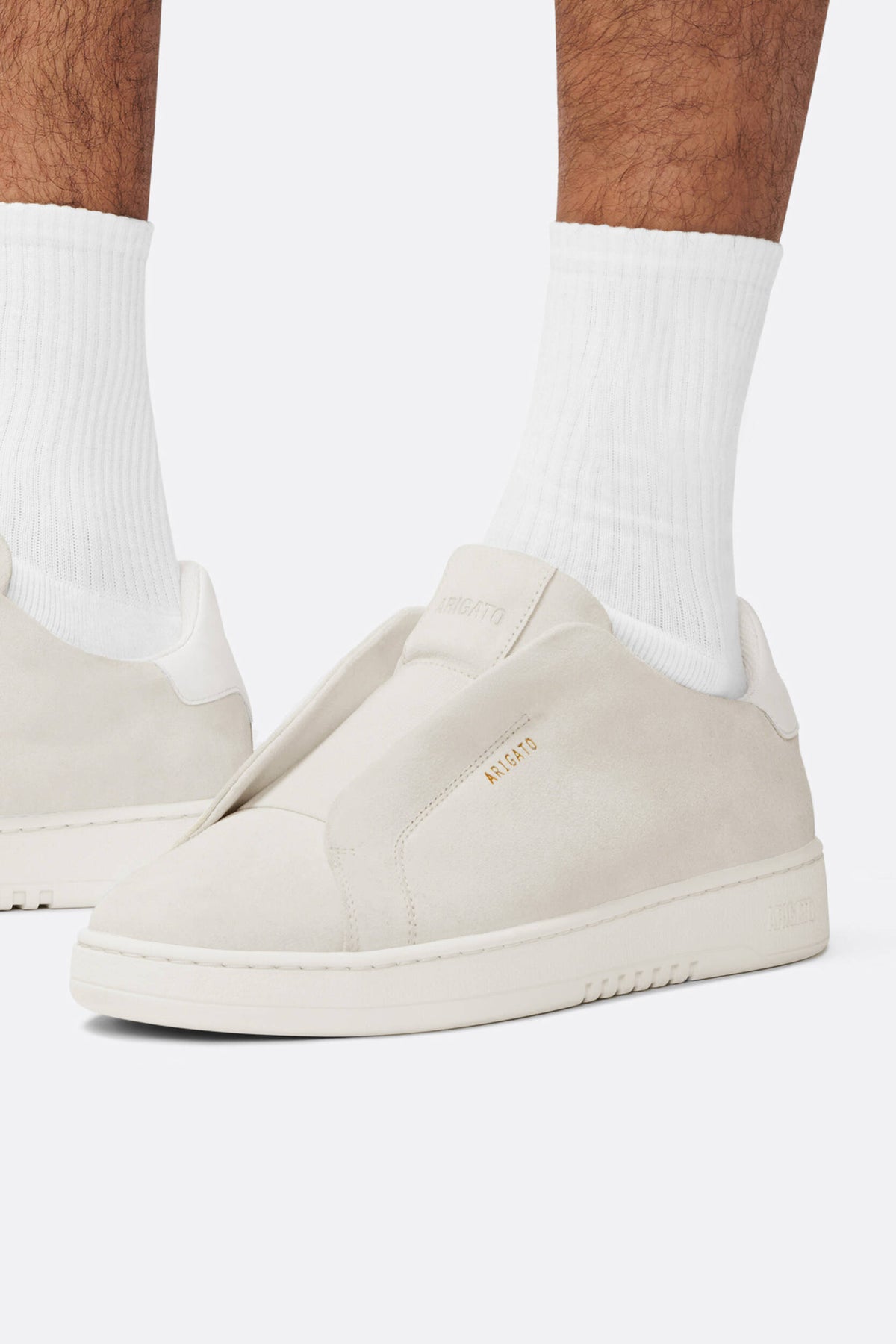 Dice Laceless Sneaker - Off White/White - image 6