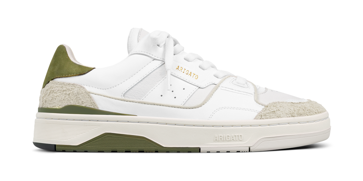 Clay Sneaker - Off White/Green - image 1