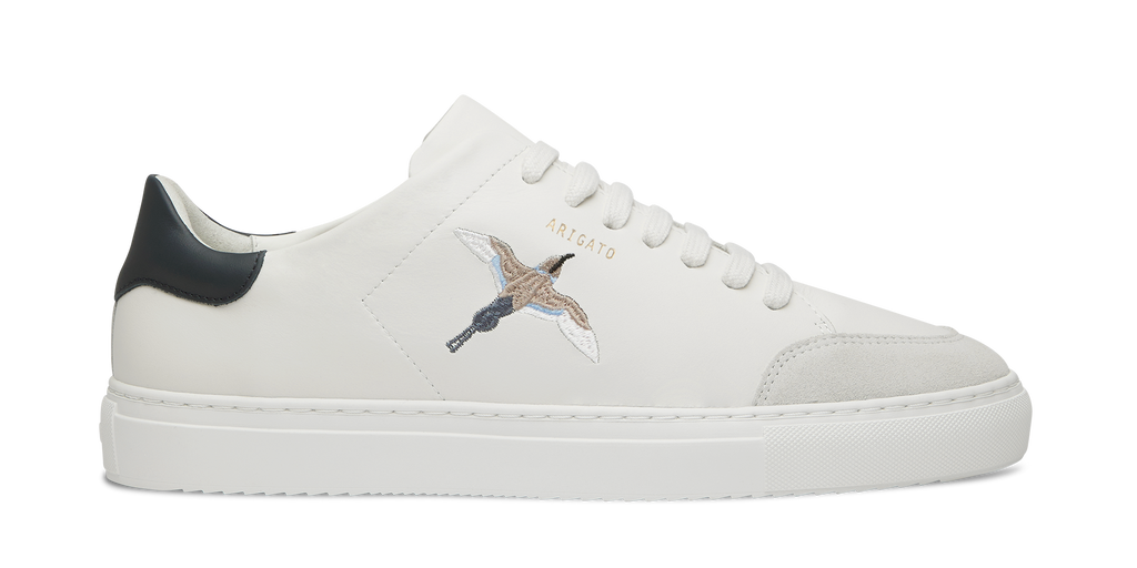 Clean 90 B Bird Sneaker - White/Dark Blue - image 1