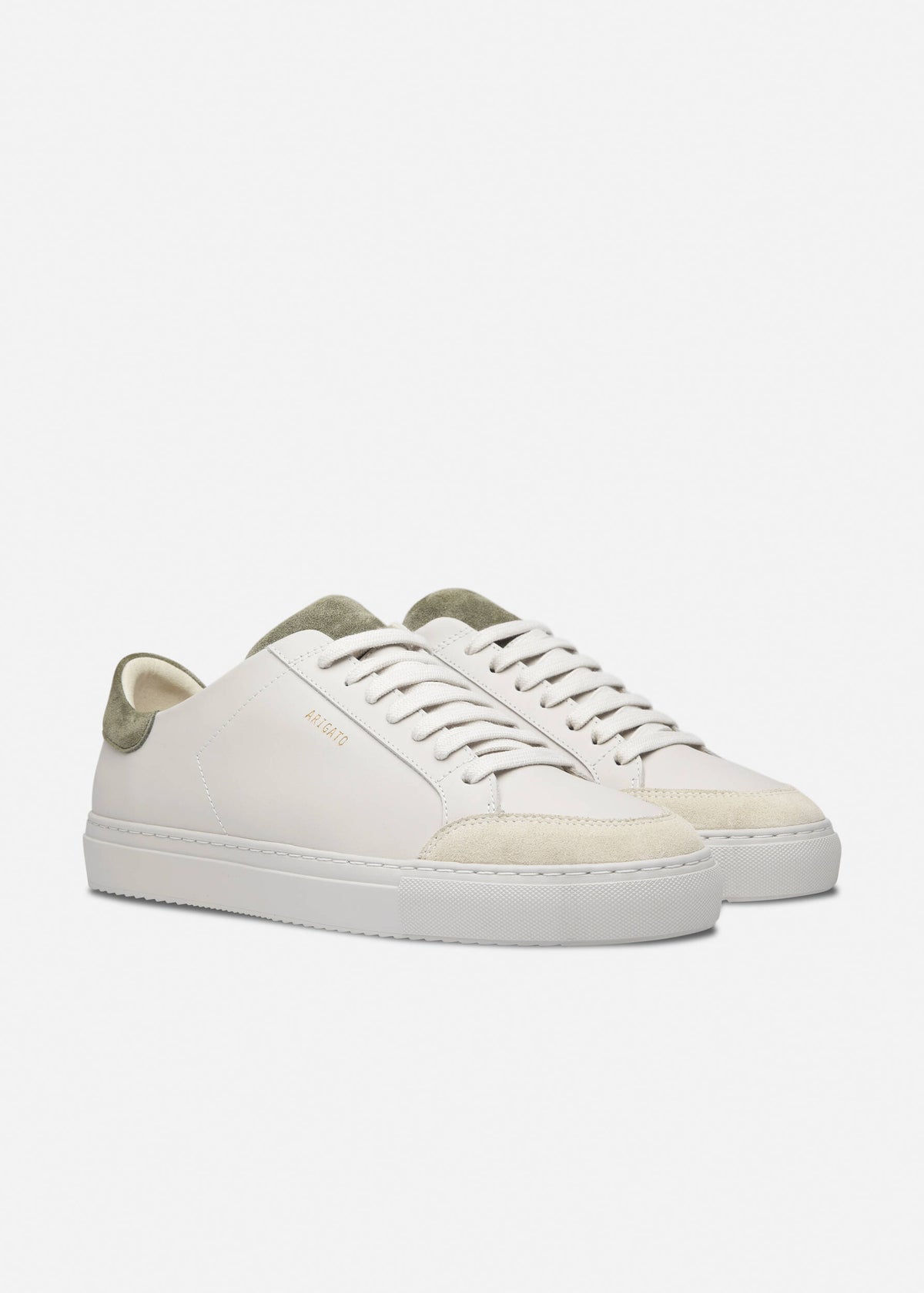 Clean 90 Triple Sneaker - Beige/Green - image 2