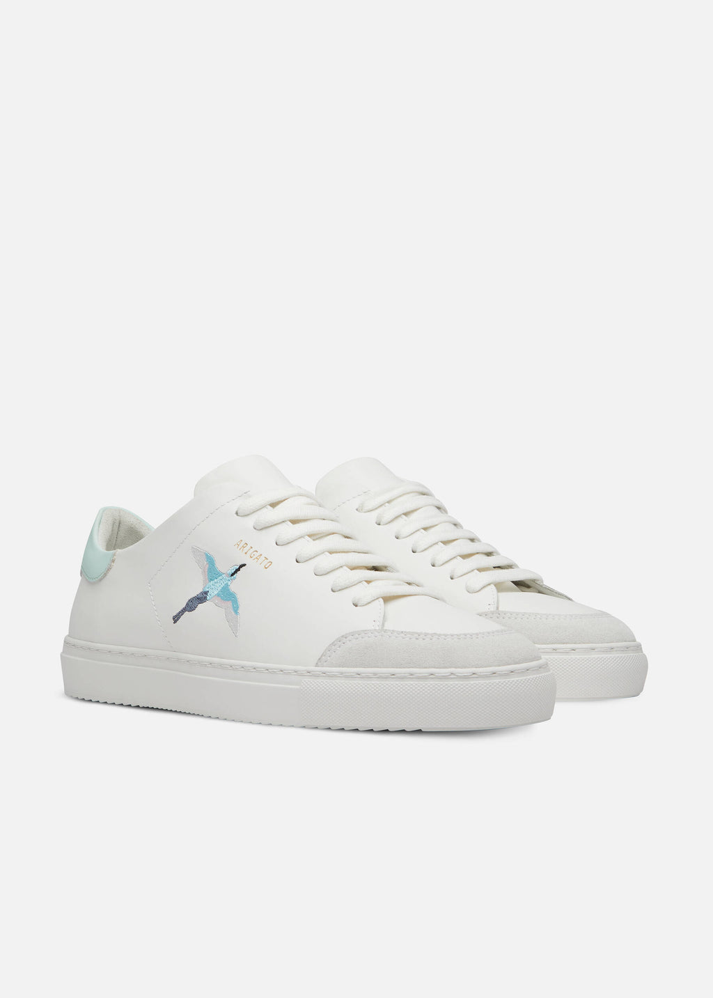 Clean 90 B Bird Sneaker - White/Turquoise - image 2