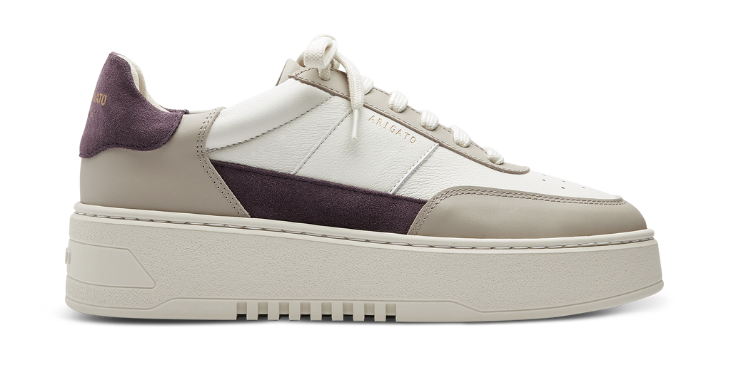 Orbit Vintage Sneaker - Tan/Dark Burgundy - image 1