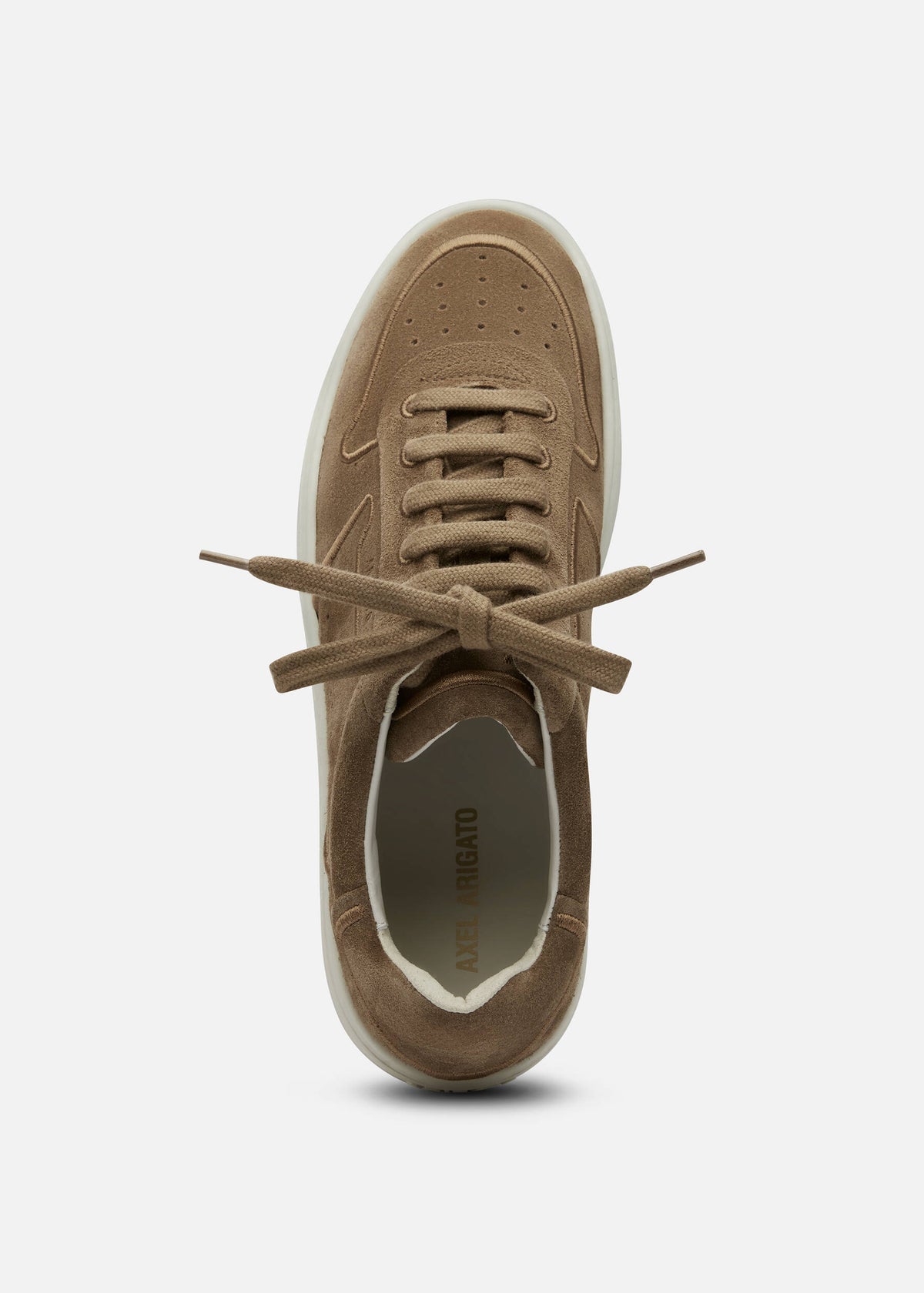 Orbit Embroidery Sneaker - Brown/Off White - image 4