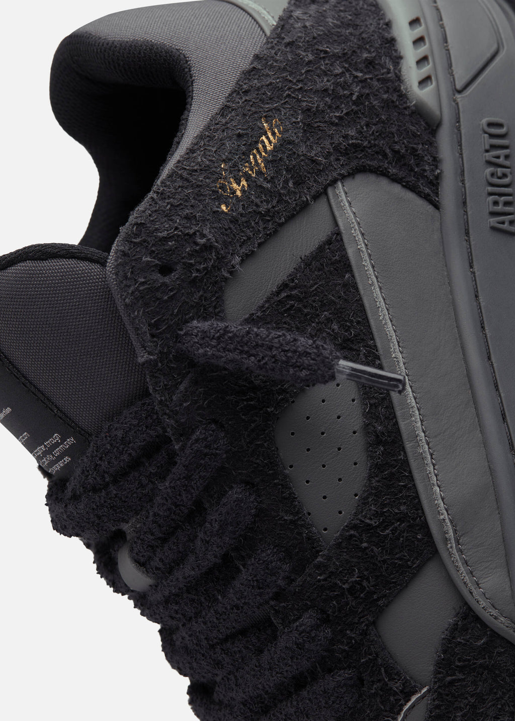 Area Lo Fluffy Sneaker - Black/Off Black - image 5
