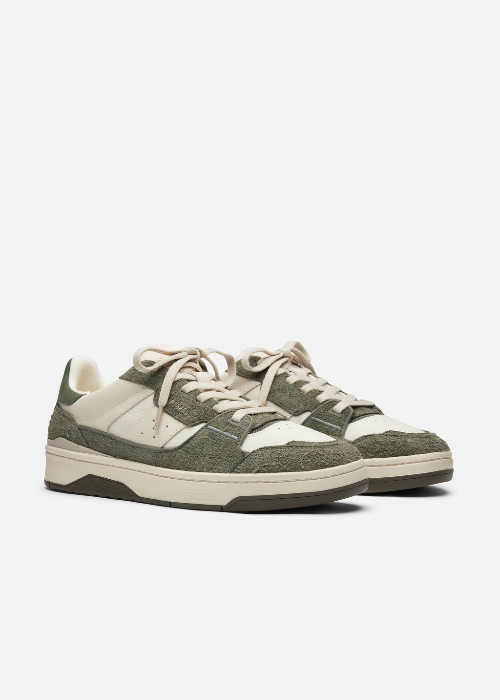 Clay Sneaker - Light Beige/Dark Green - image 2