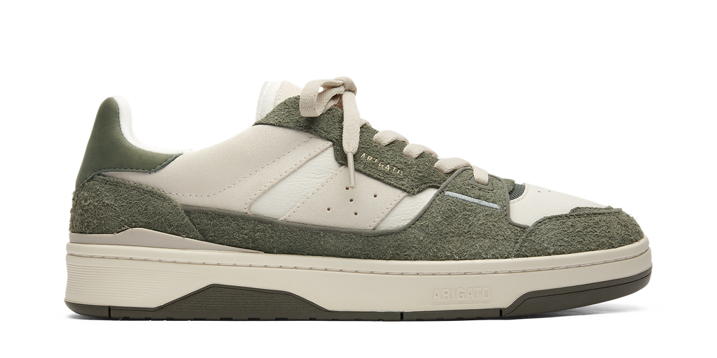 Clay Sneaker - Light Beige/Dark Green - image 1