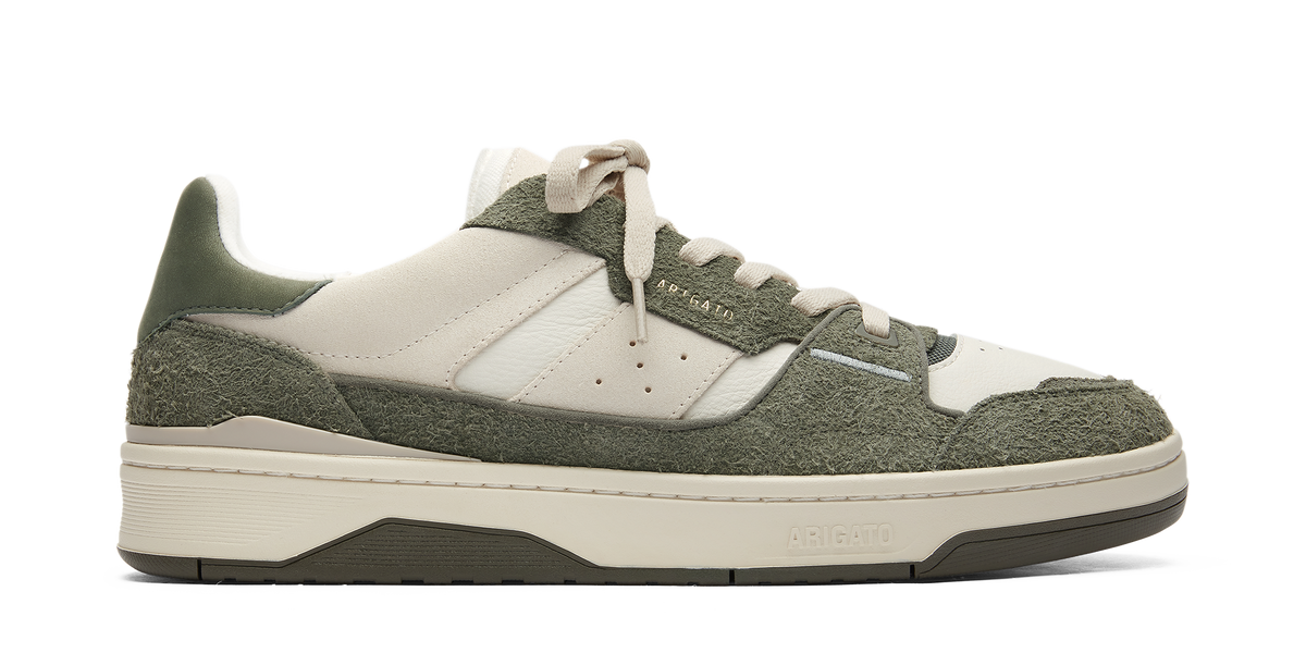 Clay Sneaker - Light Beige/Dark Green - image 1