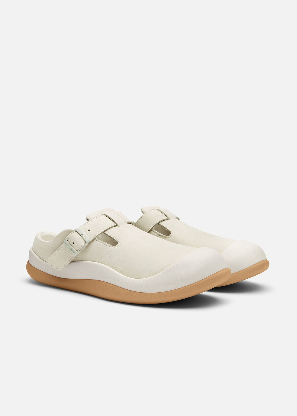 Squish T-Bar Mule - Light Beige/Gum - image 2
