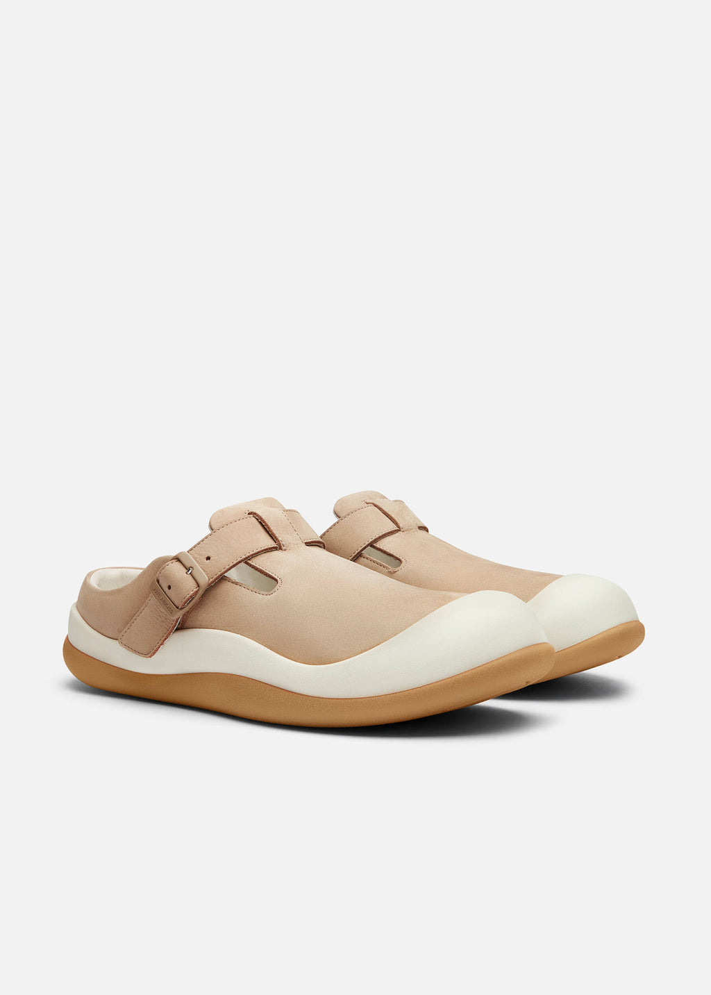 Squish T-Bar Mule - Tan/Gum - image 2