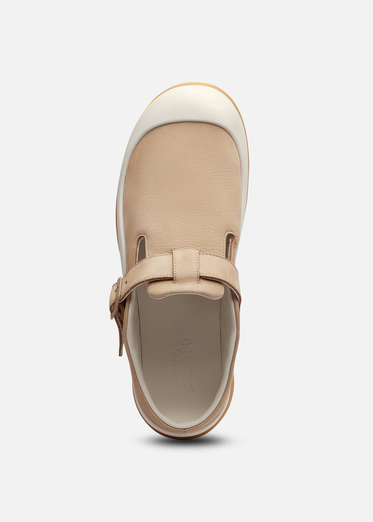 Squish T-Bar Mule - Tan/Gum - image 4