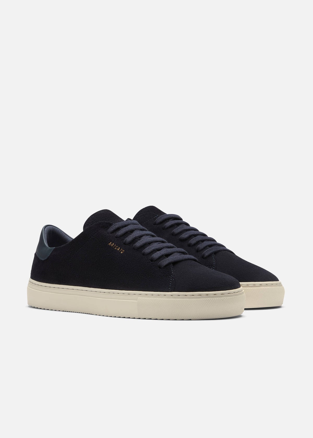 Clean 90 Suede Sneaker - Dark Blue/Off White - image 2