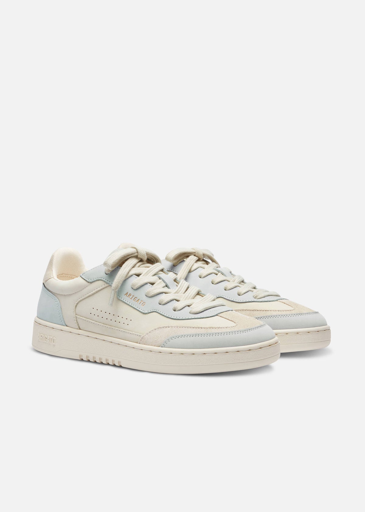 Dice T-Toe Sneaker - Light Blue/Light Beige - image 2
