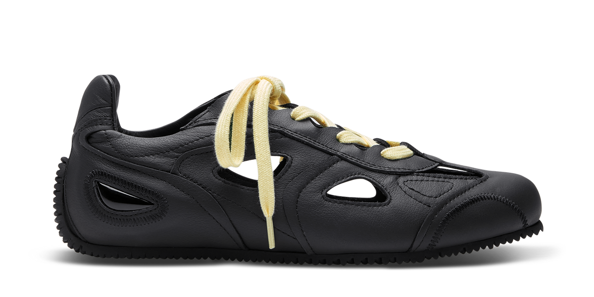 Slow Ballet Sneaker - Off Black/Yellow - image 1