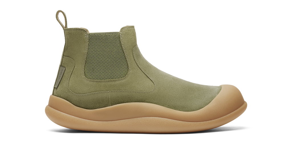 Squish Chelsea Boot - Dark Green/Gum - image 1