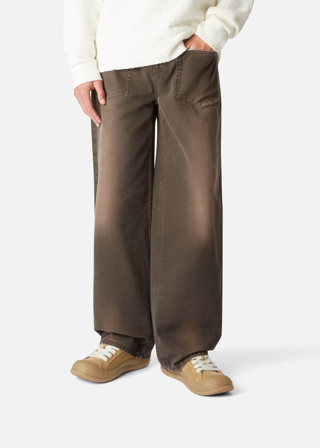 Squish Sneaker - Tan/Gum - image 6