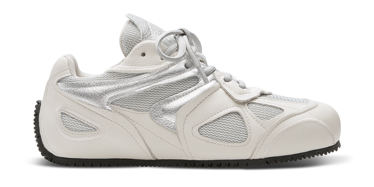 Slow Runner - Off White/Silver - image 1