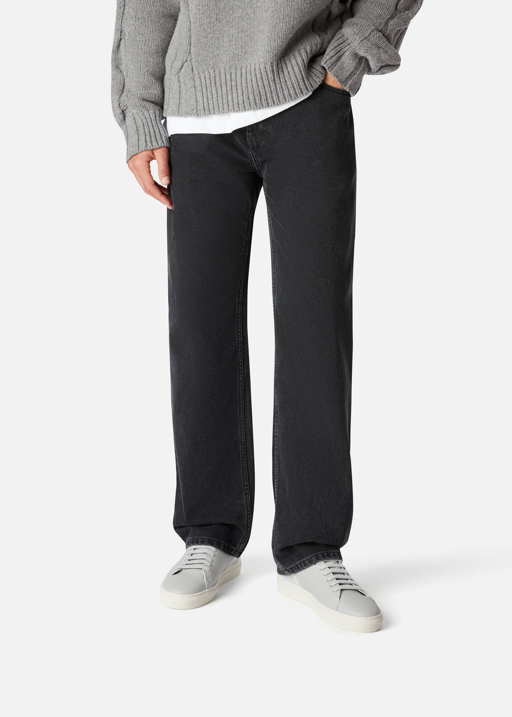 Clean 90 Split Sneaker - Grey/Off White - image 6