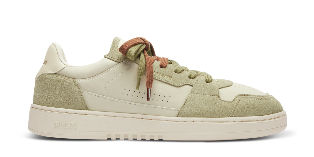 Dice Lo Sneaker - Light Beige/Green - image 1
