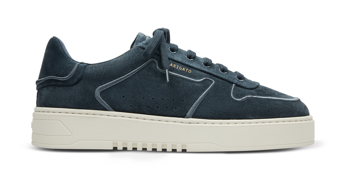 Orbit Embroidery Sneaker - Dark Blue/Off White - image 1