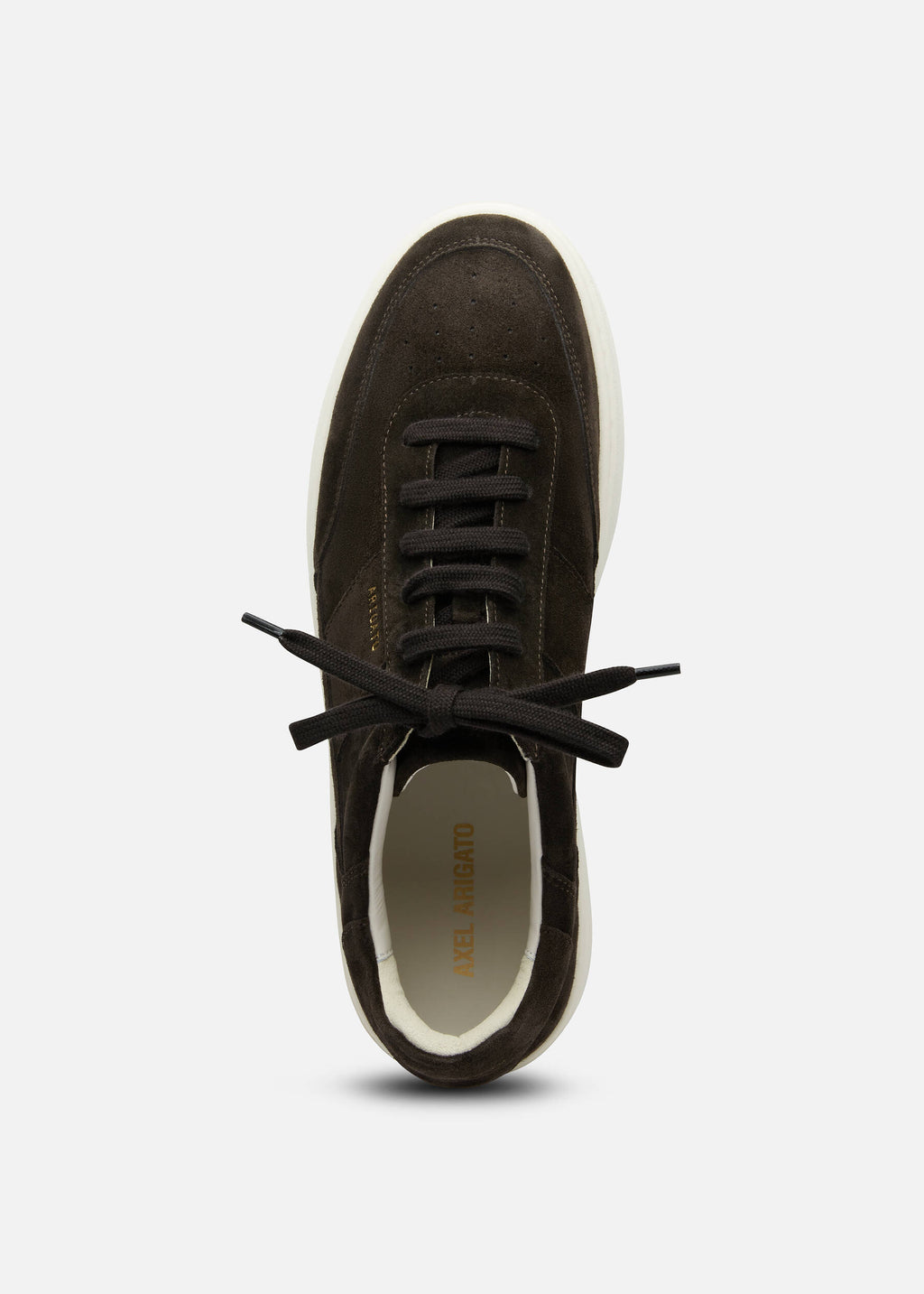 Orbit Vintage Sneaker - Dark Brown/Off White - image 4
