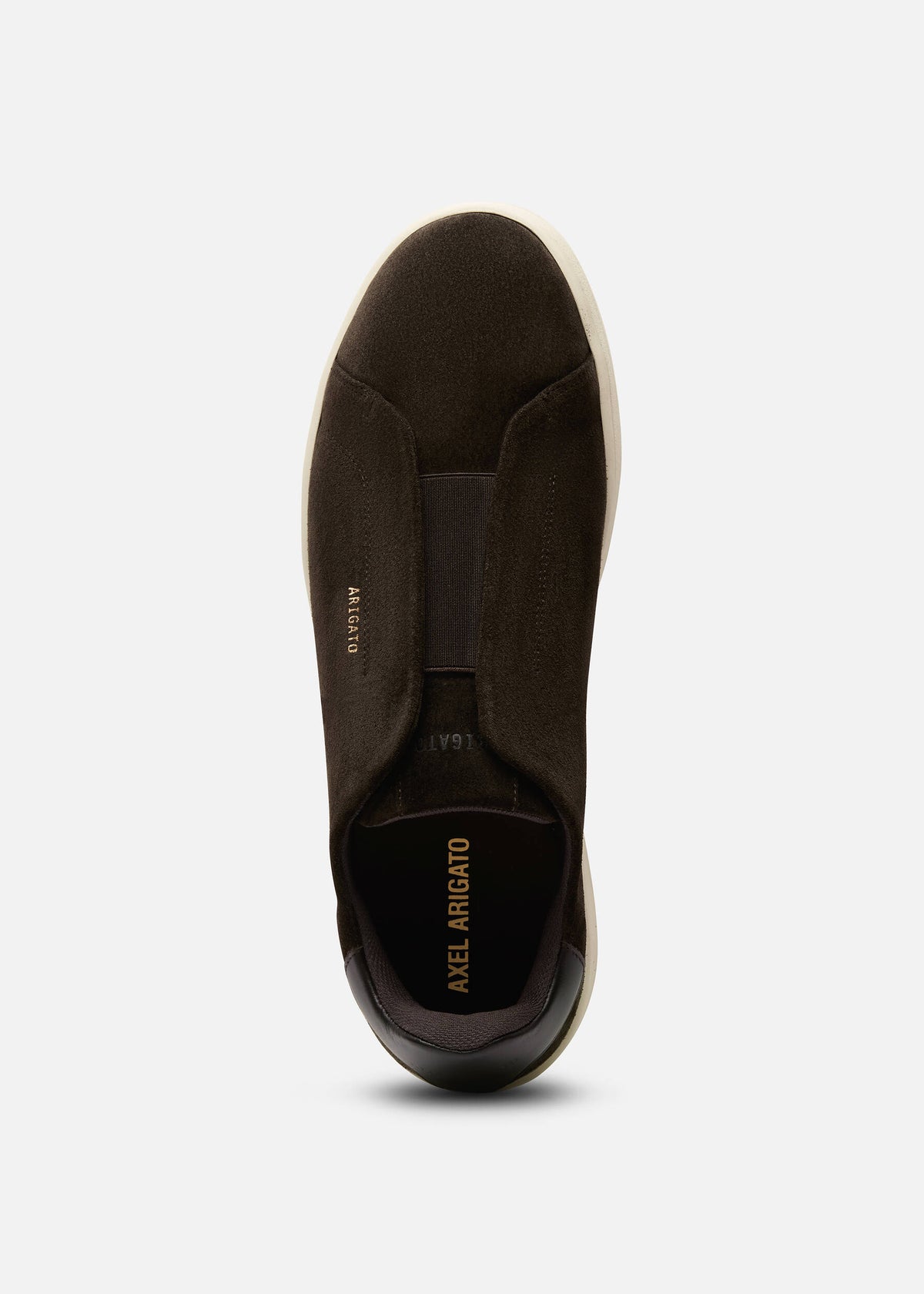 Dice Laceless Sneaker - Dark Brown/Off White - image 4