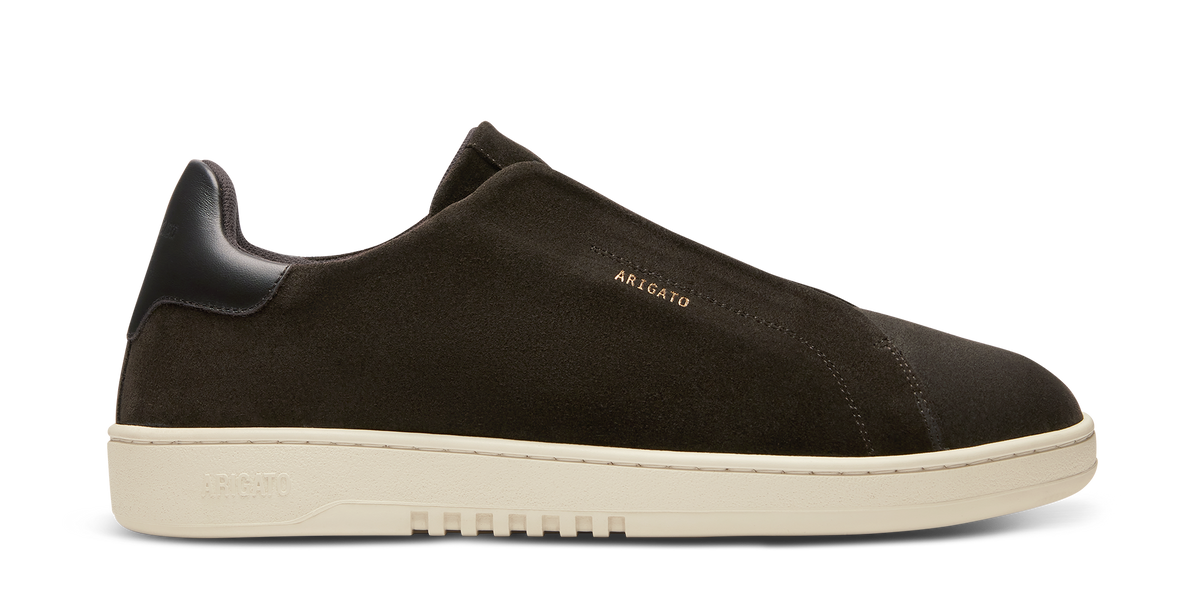 Dice Laceless Sneaker - Dark Brown/Off White - image 1