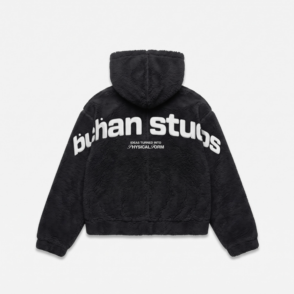 Buchan Studios Fleece - Black