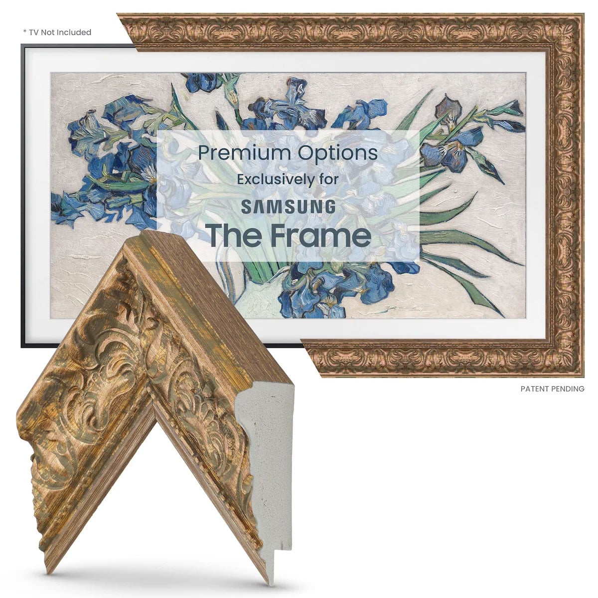 Frame My TV Samsung The Frame  98" Premiere Frame In Tuscan Copper - FRM-SF-P5082-98-2026 - image 2