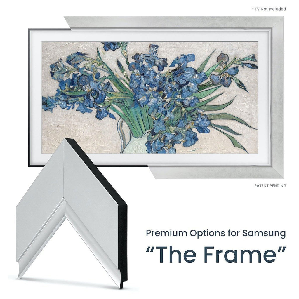 Frame My TV Samsung The Frame  65" Premiere Frame In Contemporary Silver - FRM-SF-D4013-65 - image 2