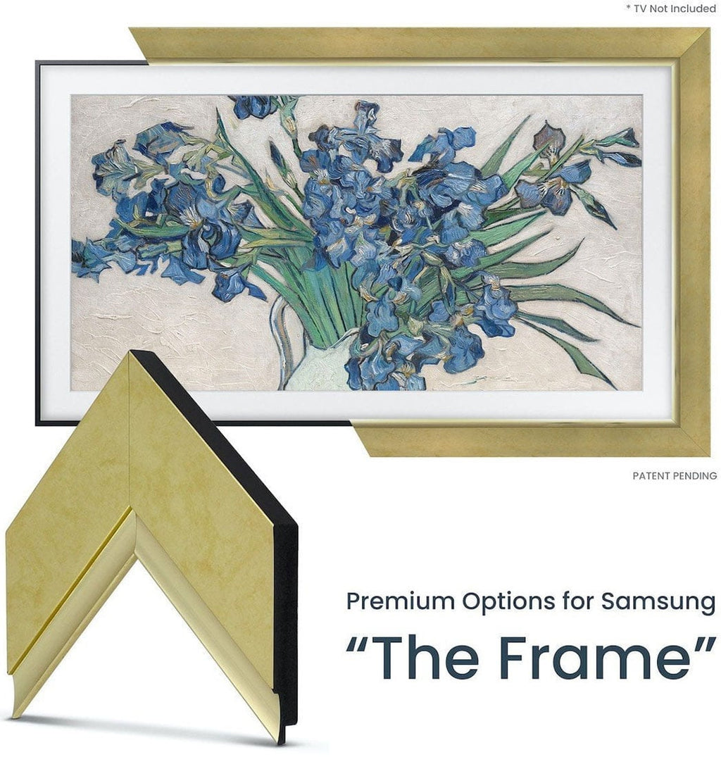 Frame My TV Samsung The Frame  75" Premiere Frame In Contemporary Gold - FRM-SF-D4011-75 - image 2