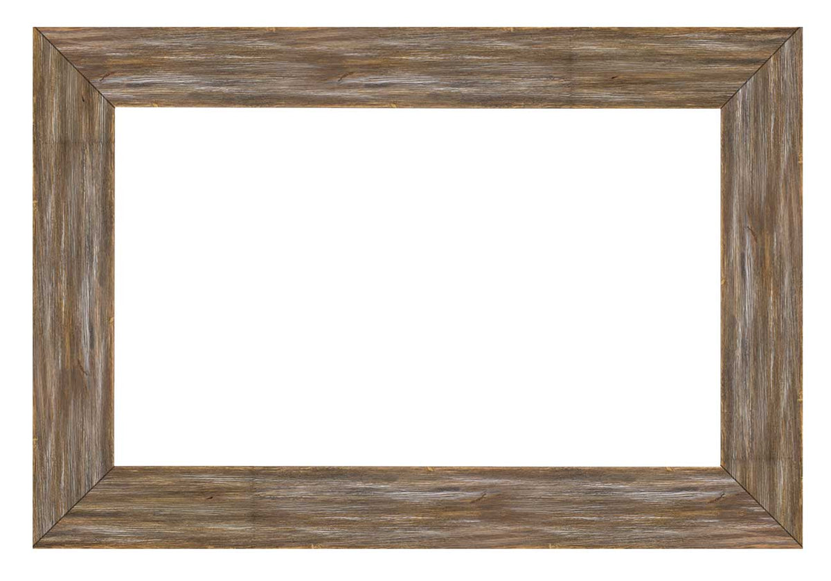 Frame My TV Samsung The Frame  85" Premiere Frame In Distressed Barnwood - FRM-SF-D4130-85 - image 4